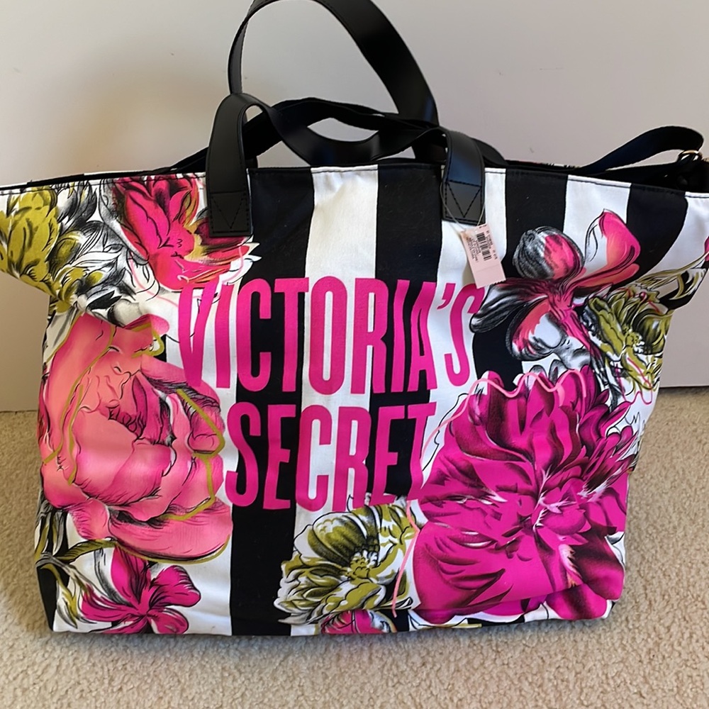 VS floral travel bag